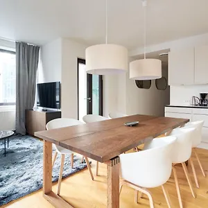 Stylish 2br W Private Balcony In Cph Centre Appartement